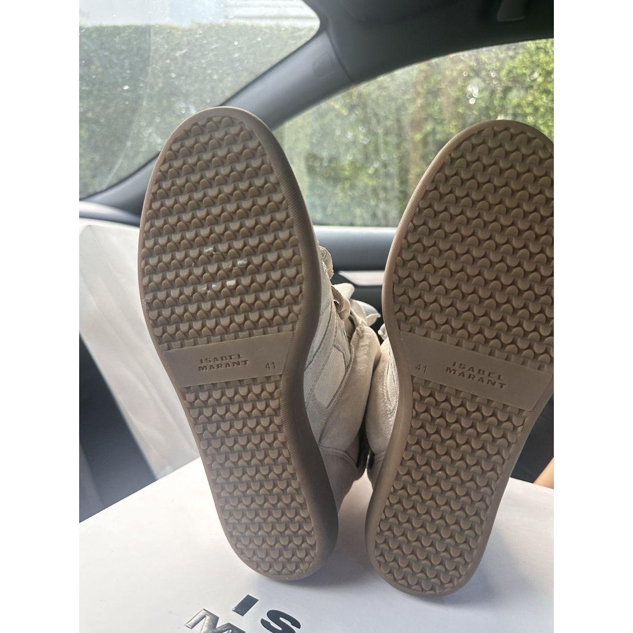 Isabel Marant Women's White and Black Footwear