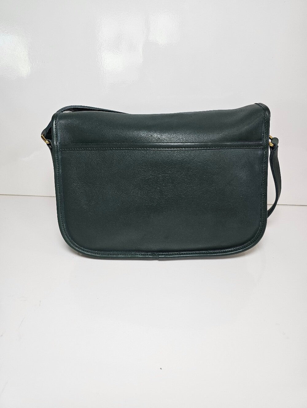 Vintage 1994 Coach City Bag 9790 Bottle Green USA Made Rare Collector Piece
