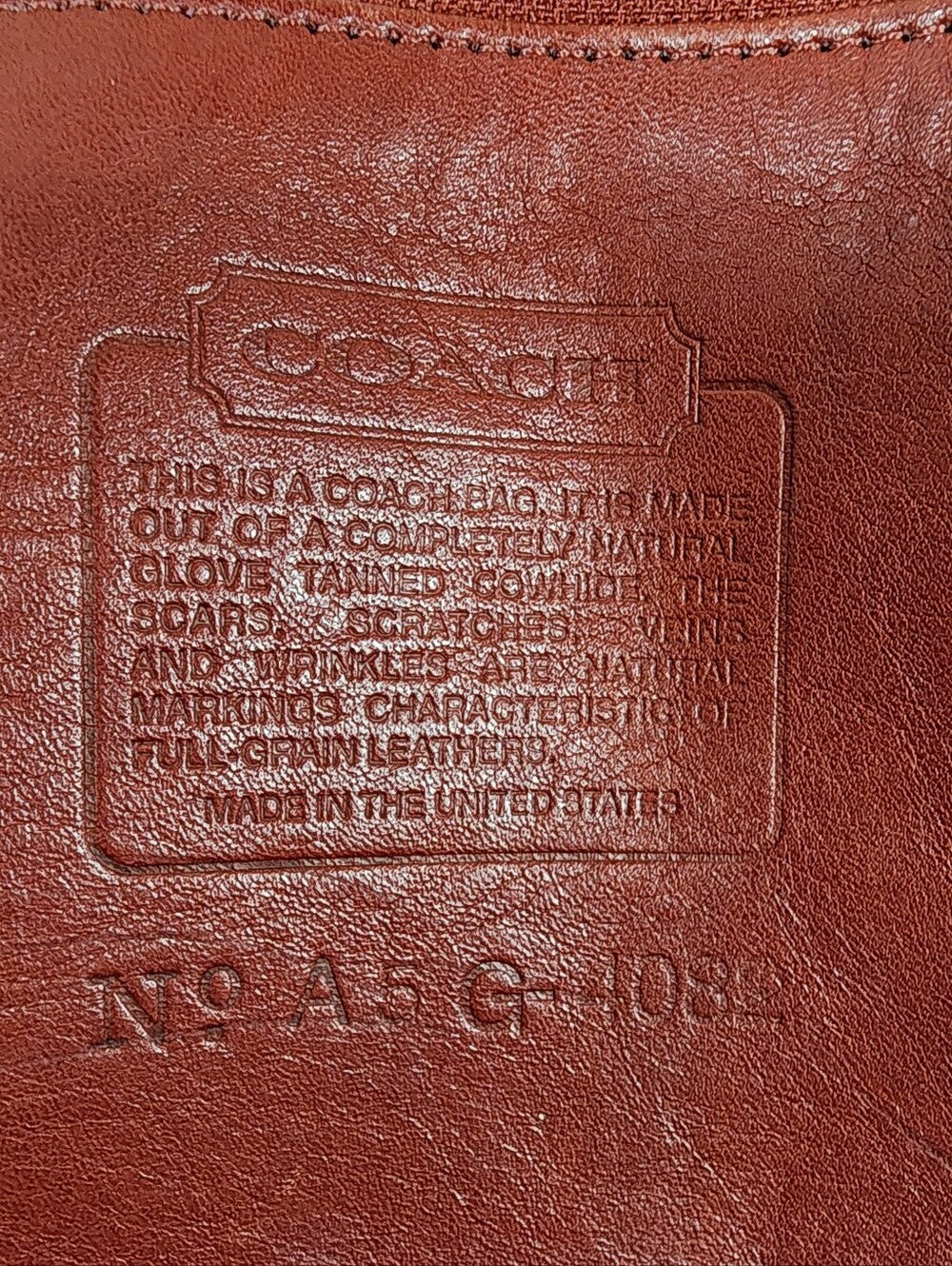 Vintage Coach Soho Bag #4082