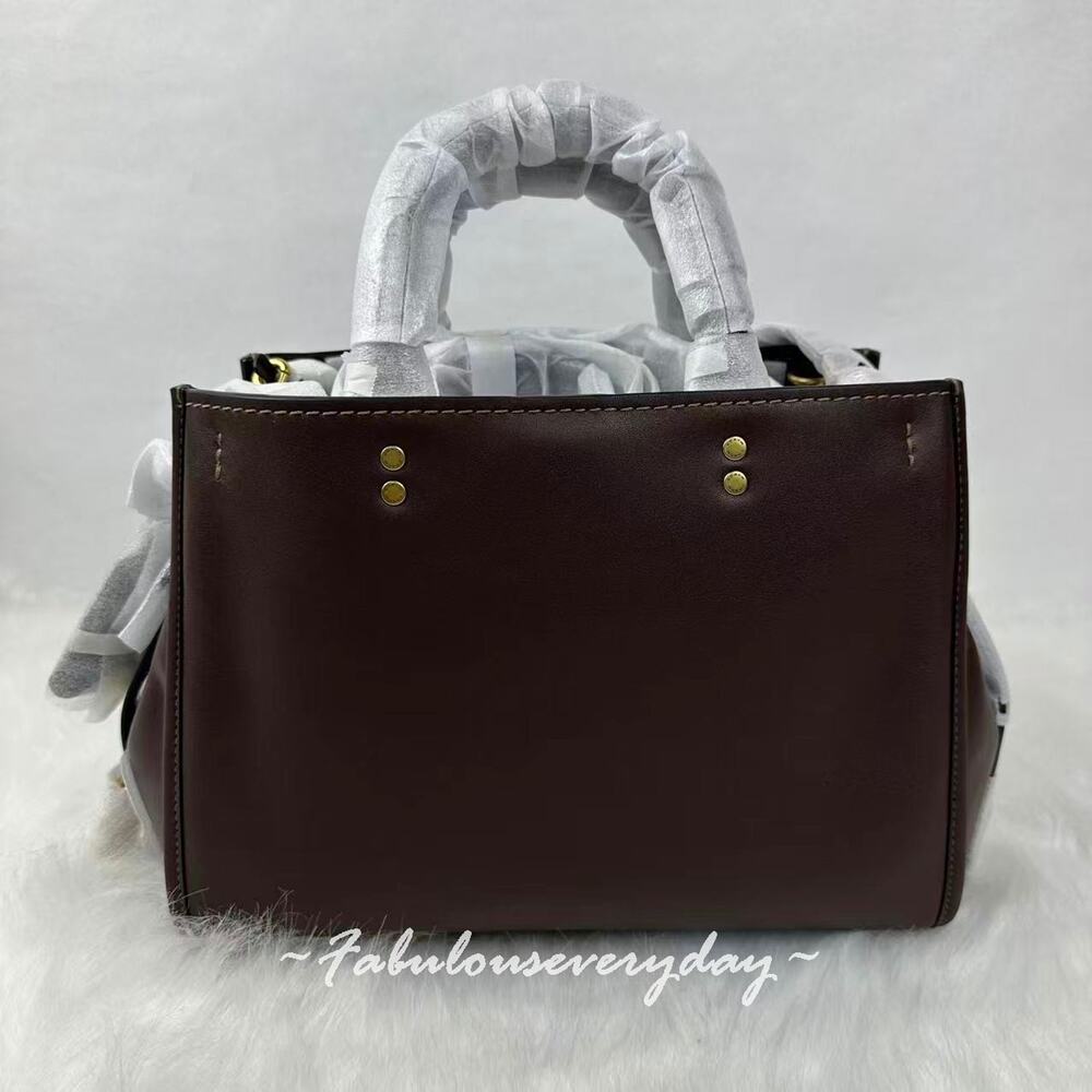 Coach Rogue Bag 31 Crossbody/Shoulder Bag In Leather/Gold/Maple CCX23 NWT