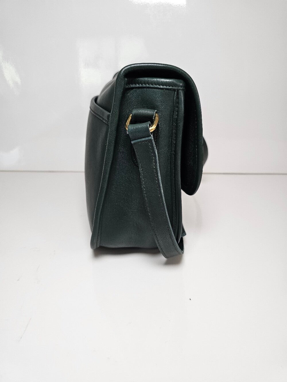 Vintage 1994 Coach City Bag 9790 Bottle Green USA Made Rare Collector Piece