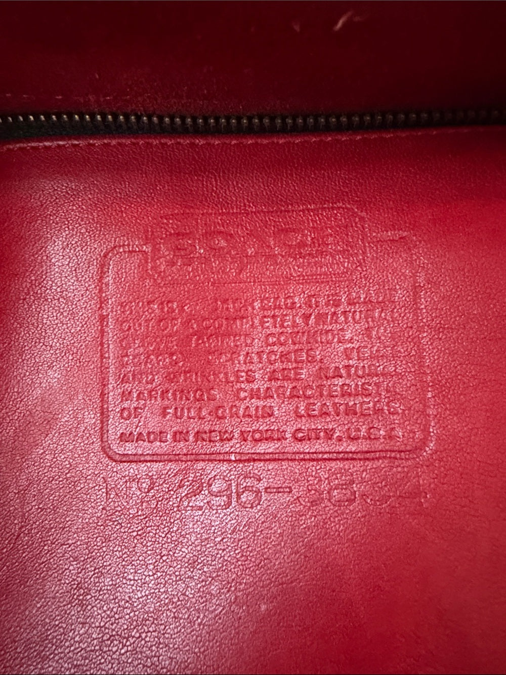 Vintage Coach Spectator Bag