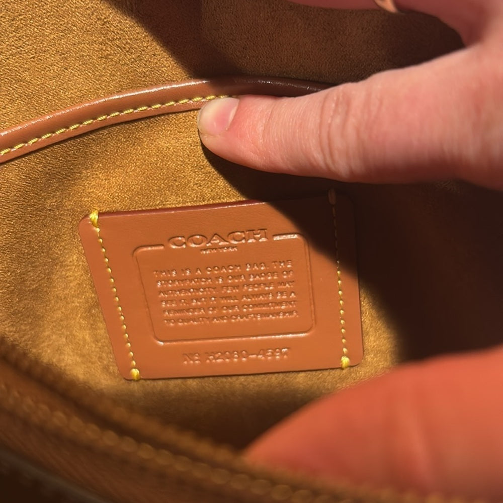 COACH leather bag