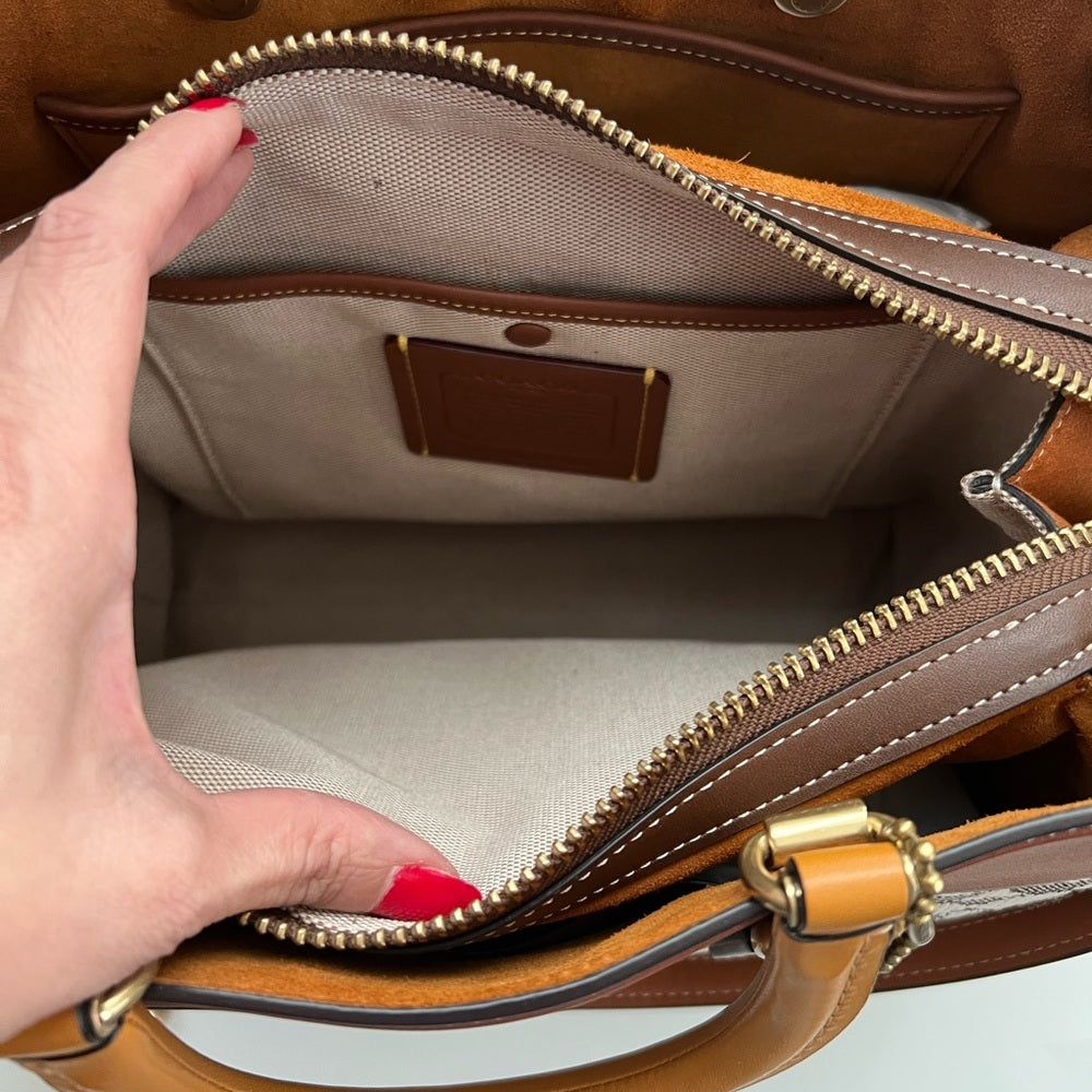 Coach Rogue Bag 25In Signature Textile Jacquard