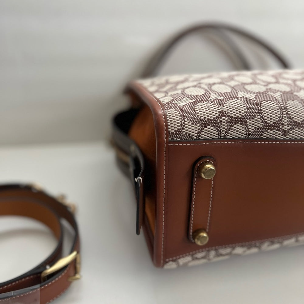 Coach Rogue Bag 25In Signature Textile Jacquard