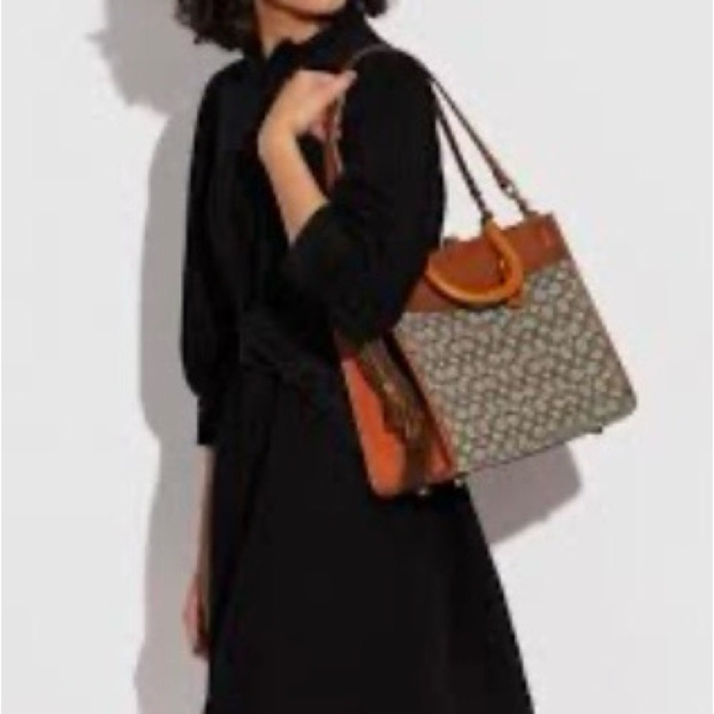 Coach Rogue Bag 25In Signature Textile Jacquard