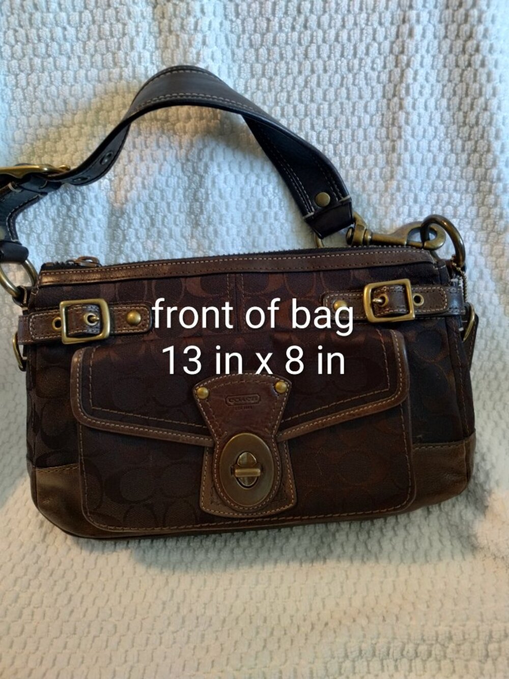 Vintage Legacy Coach Shoulder Bag