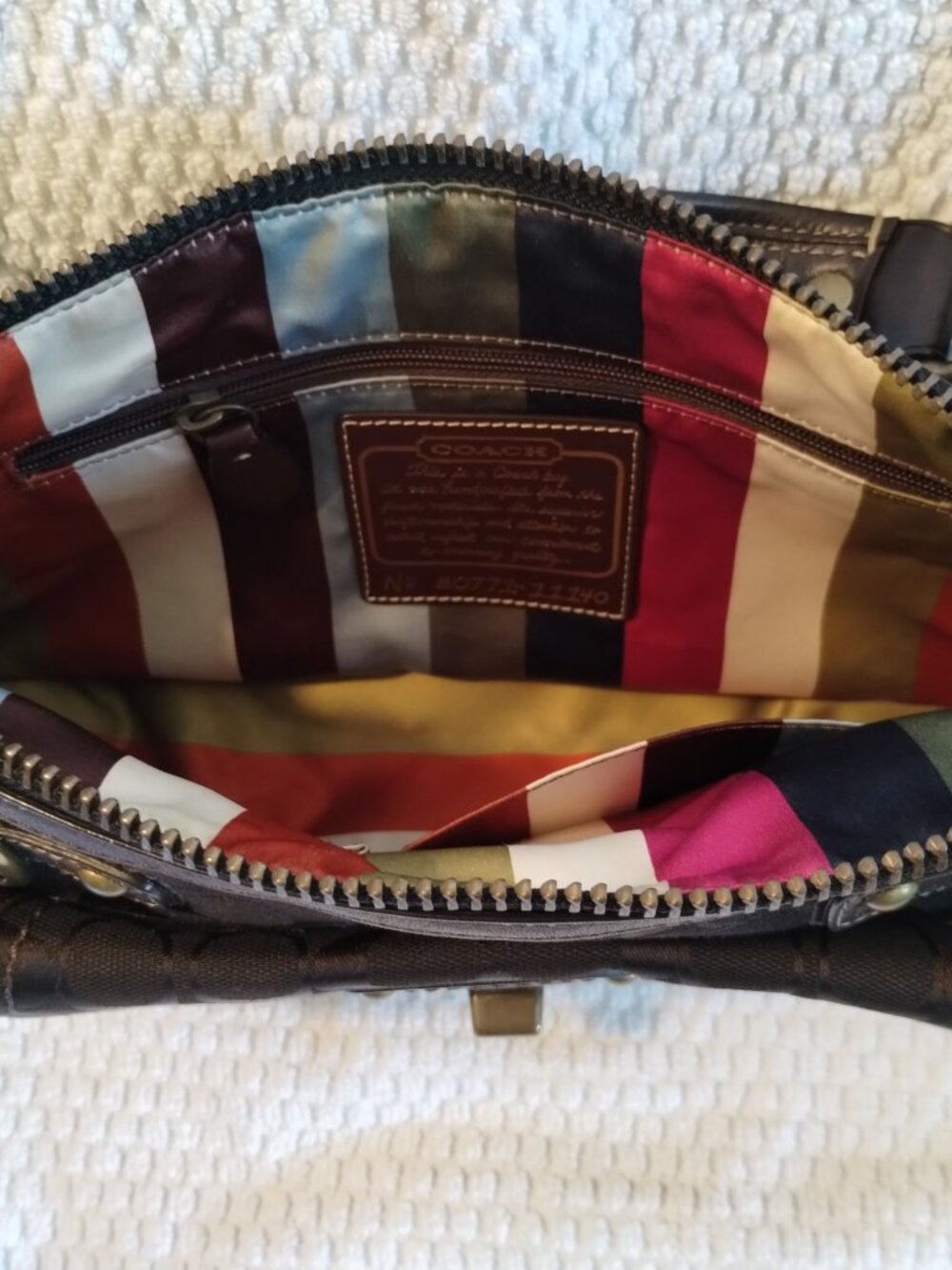 Vintage Legacy Coach Shoulder Bag
