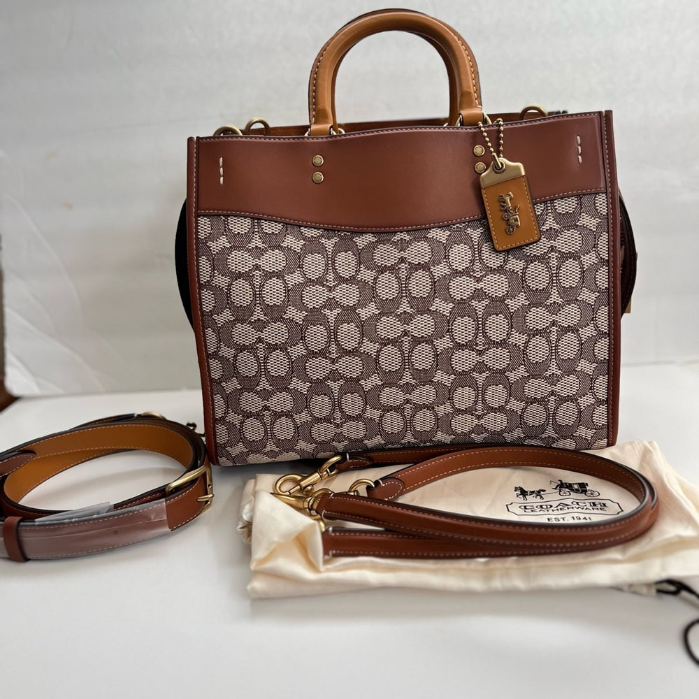 Coach Rogue Bag 25In Signature Textile Jacquard