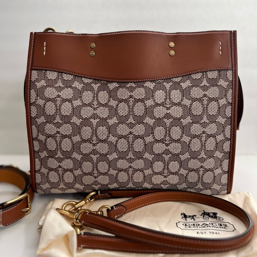 Coach Rogue Bag 25In Signature Textile Jacquard