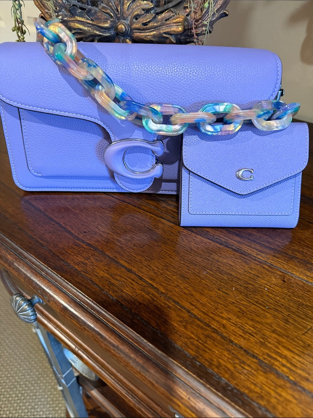 Coach Tabby 26 with matching wallet and coach special bag strap