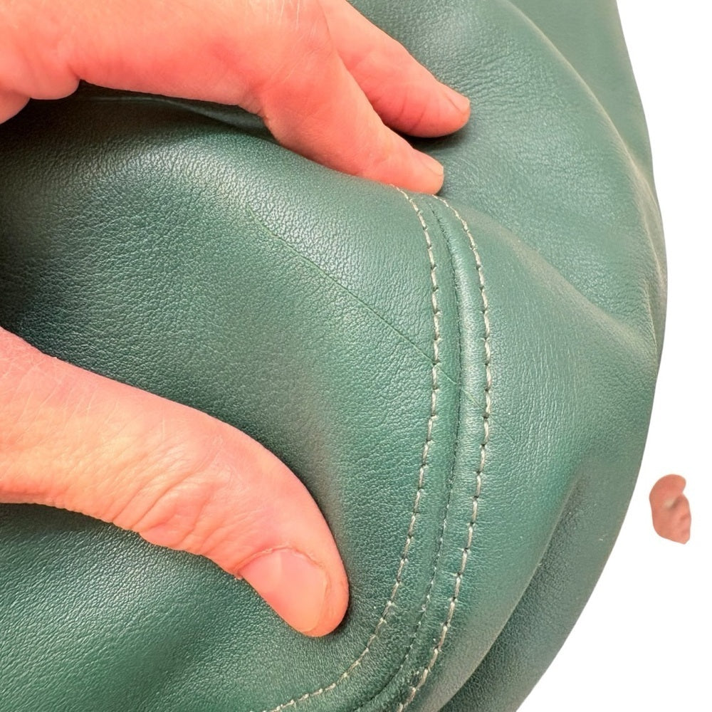 Coach rare vintage green leather large soho bag 4082