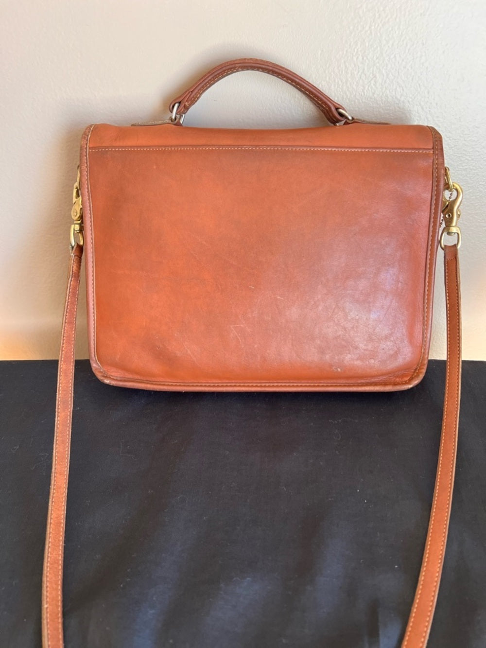 Vintage 80s Coach School Bag