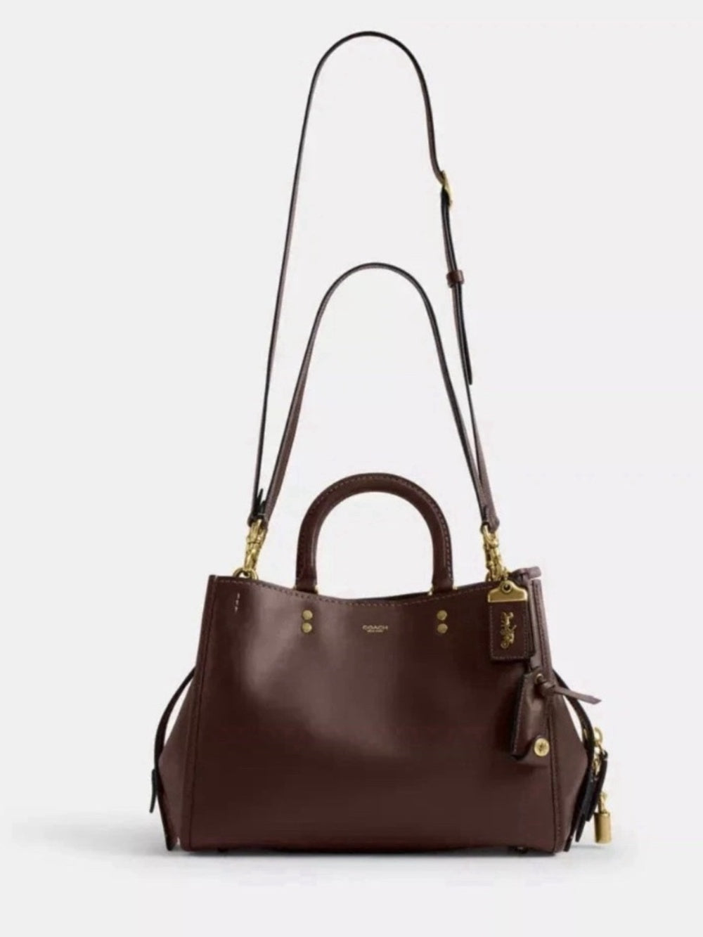 COACH Rogue Bag 31 CCX23 Brass/Maple 3WayWear Full Grain Leather FACTORY WRAPPED