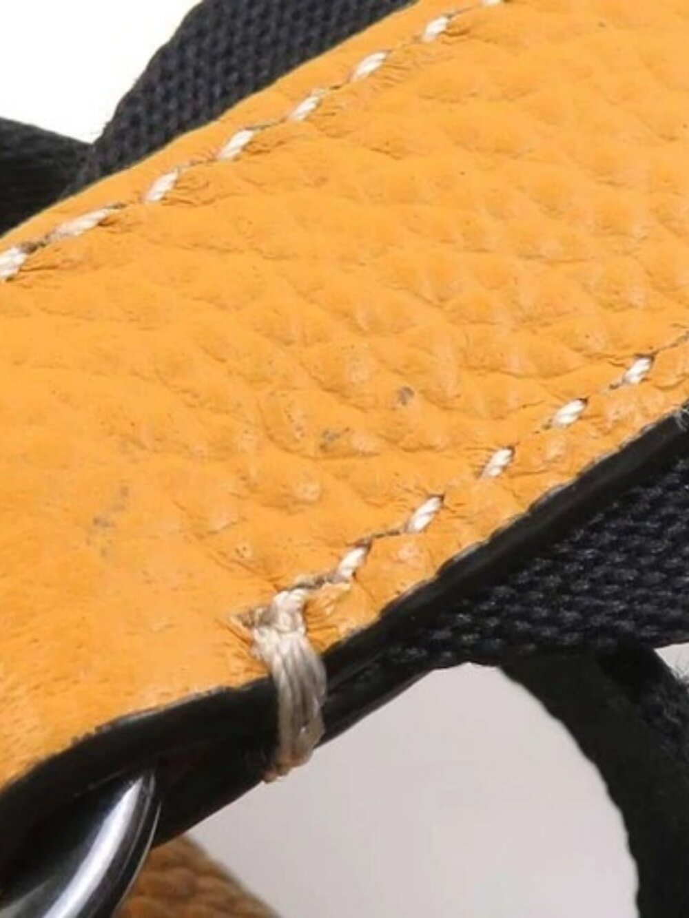 Auth COACH Body Bag Yellow Leather - r11072k
