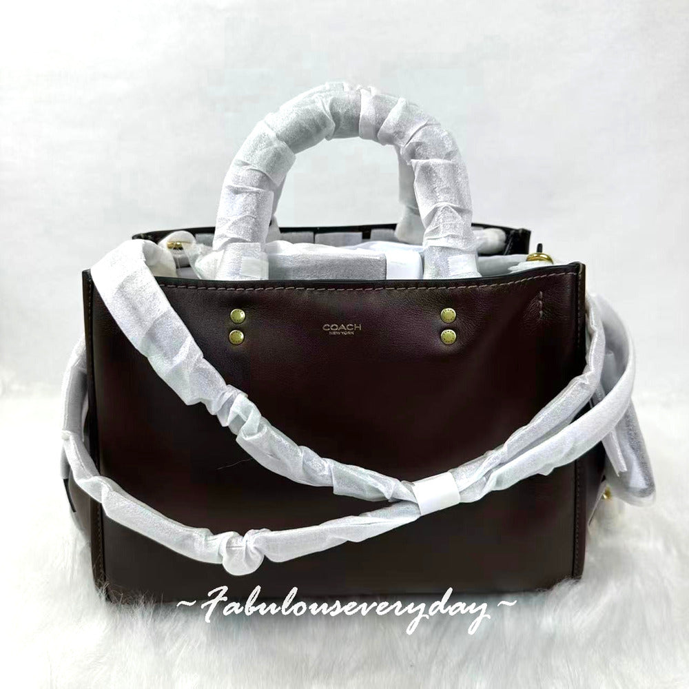 Coach Rogue Bag 31 Crossbody/Shoulder Bag In Leather/Gold/Maple CCX23 NWT