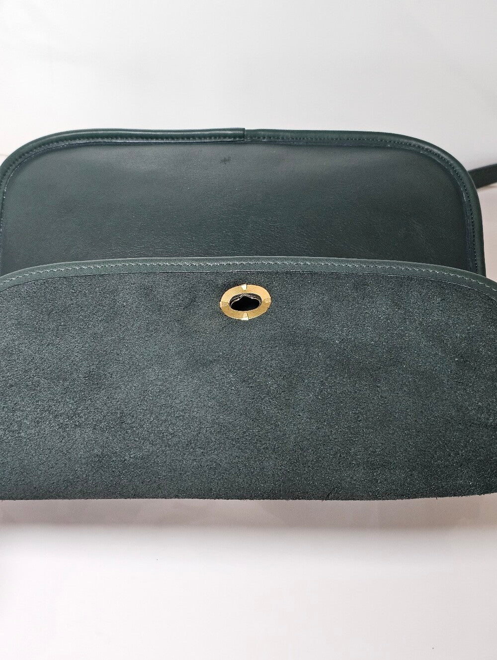 Vintage 1994 Coach City Bag 9790 Bottle Green USA Made Rare Collector Piece