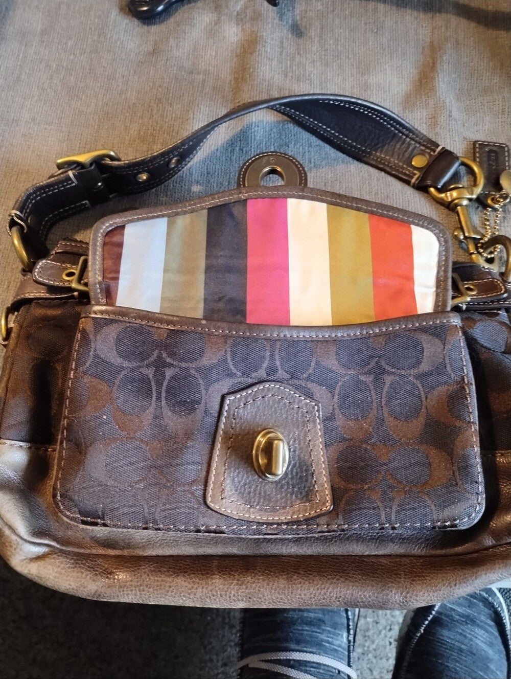 Vintage Legacy Coach Shoulder Bag