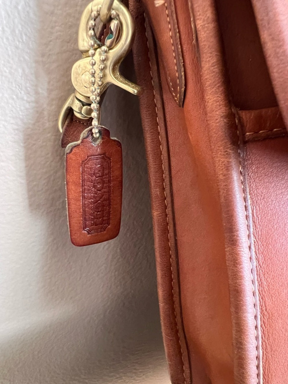 Vintage 80s Coach School Bag
