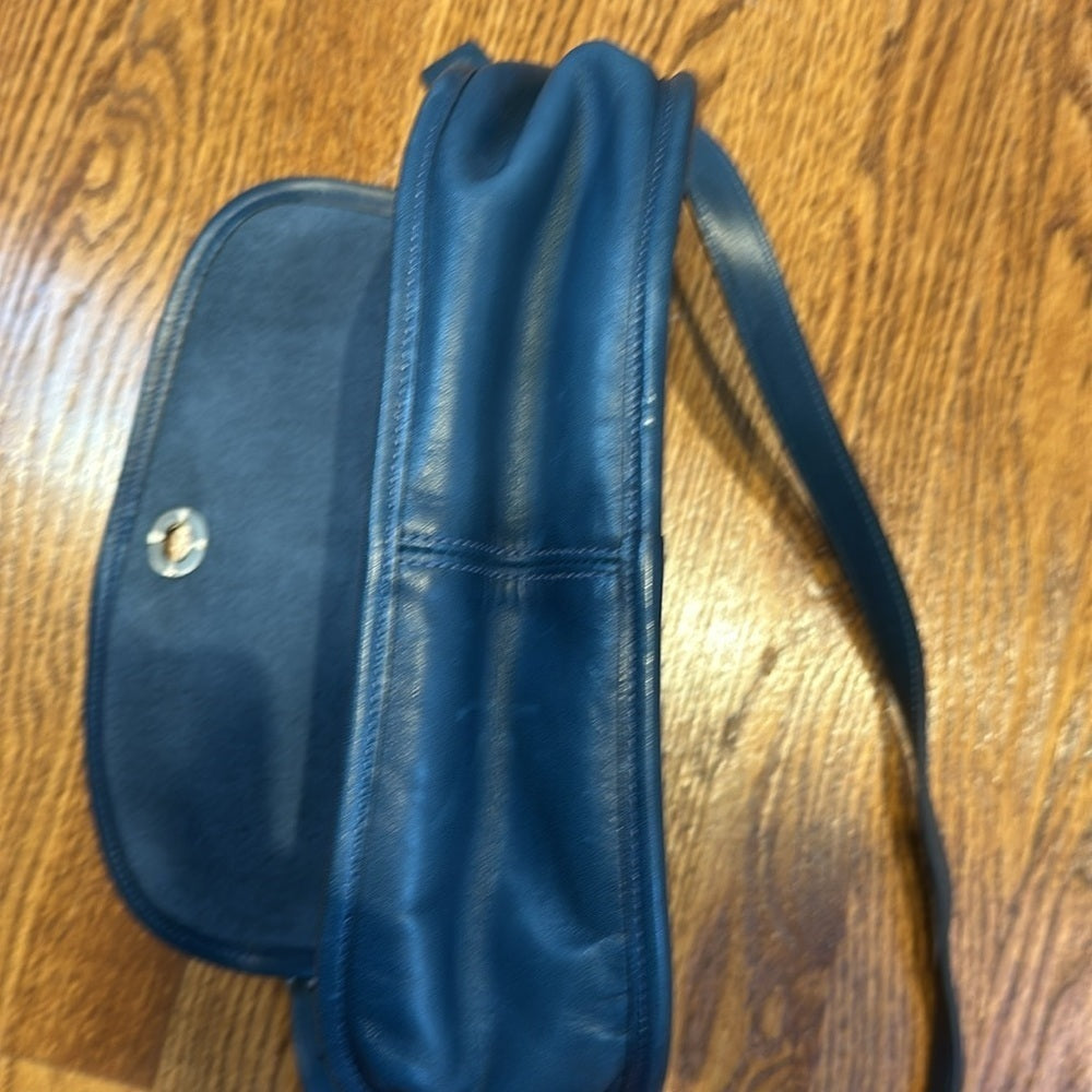 Vintage Coach City Bag - Rare Blue