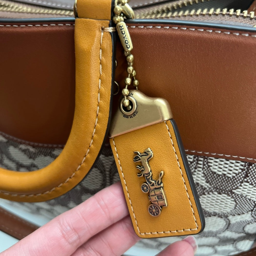 Coach Rogue Bag 25In Signature Textile Jacquard
