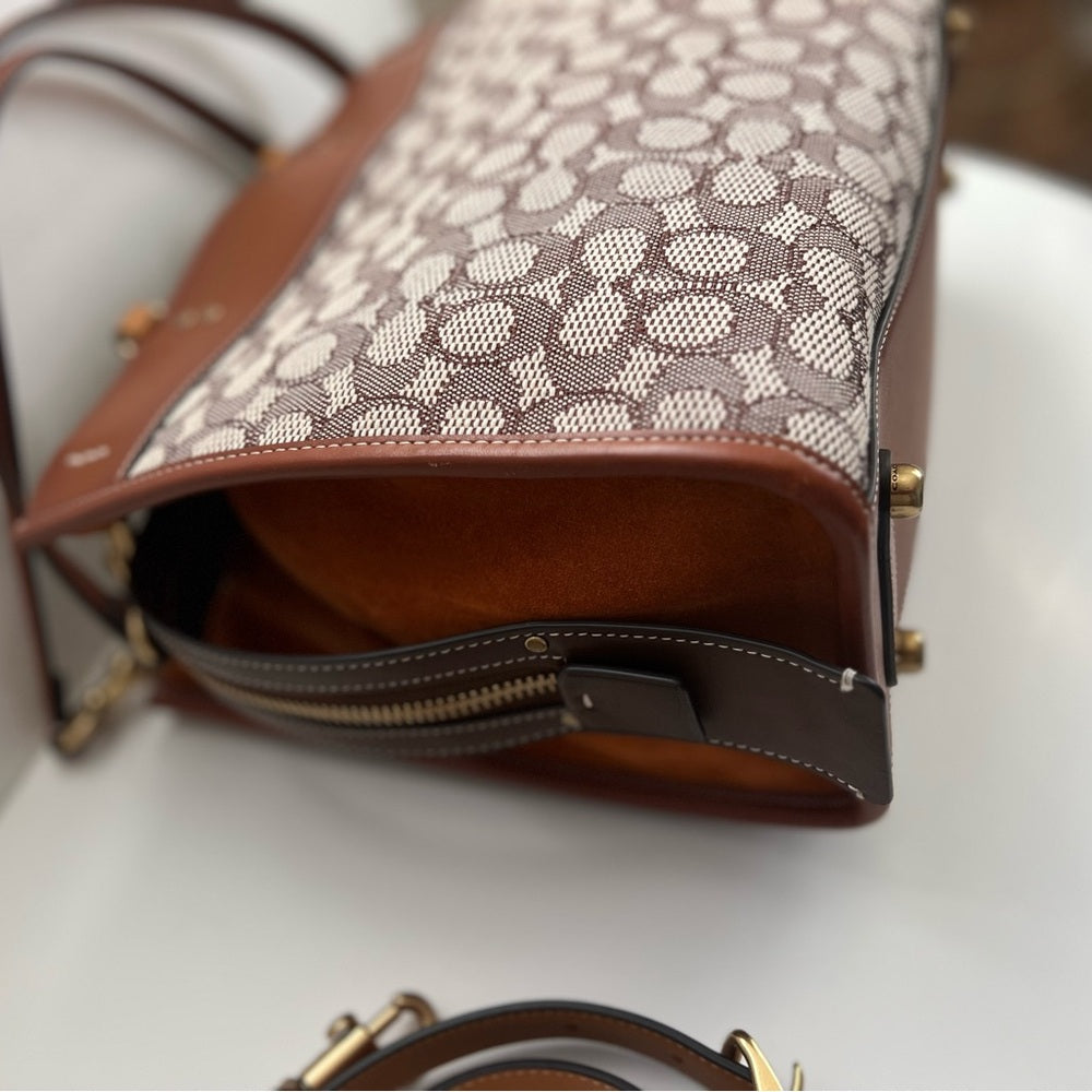 Coach Rogue Bag 25In Signature Textile Jacquard