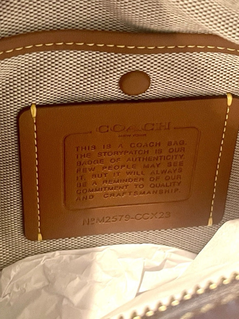 COACH Rogue Bag 31 CCX23 Brass/Maple 3WayWear Full Grain Leather FACTORY WRAPPED